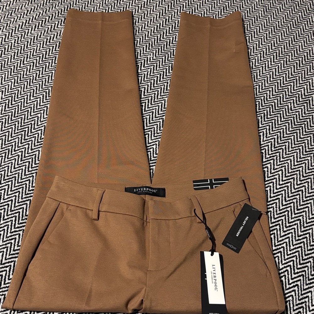Liverpool Kelsey Trouser In Maple | Sz 25